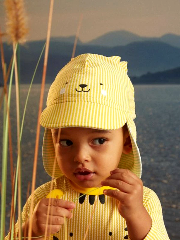 Βρεφικό Καπέλο για Αγόρια Teddy Bear - ΤΥΡΚΟΥΑΖ φωτογραφία