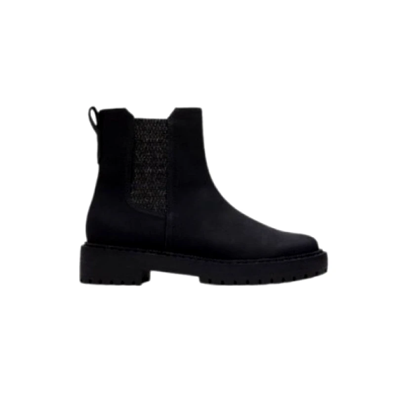 TOMS Παιδικά Μποτάκια Toms Bennet για Κορίτσια Black (Μεγέθη 30-35) ΜΑΥΡΟ