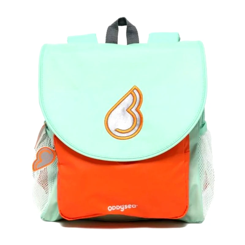 ODDY AT SEA Προσχολική Τσάντα Oddy At Sea Hero Bag - Olive Branch 3+ - ΜΠΛΕ