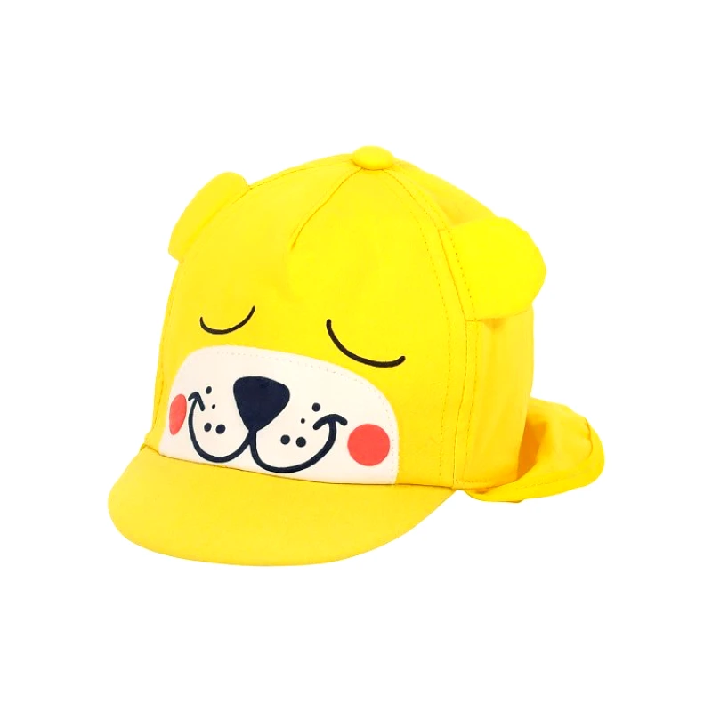 DPAM Βρεφικό Καπέλο Yellow Bear ΚΙΤΡΙΝΟ