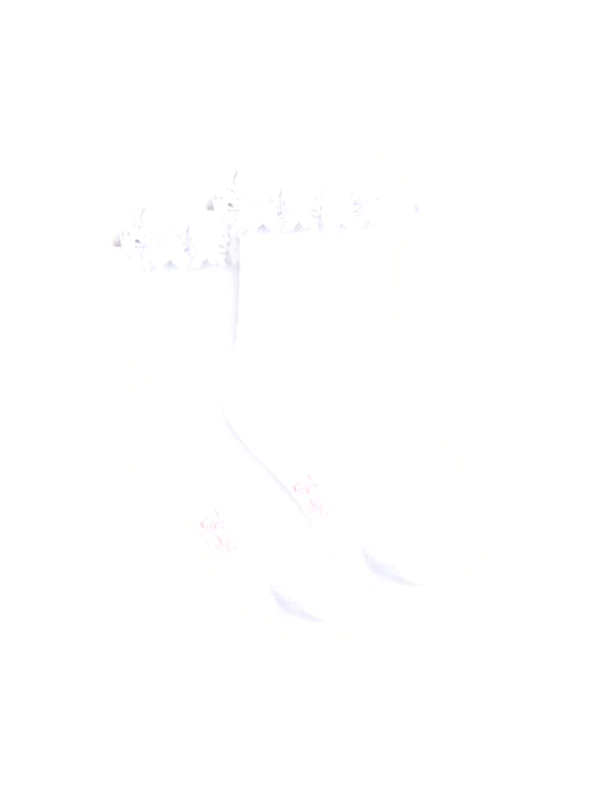 DPAM Βρεφικές Κάλτσες για Κορίτσια Dreamy White - ΛΕΥΚΟ