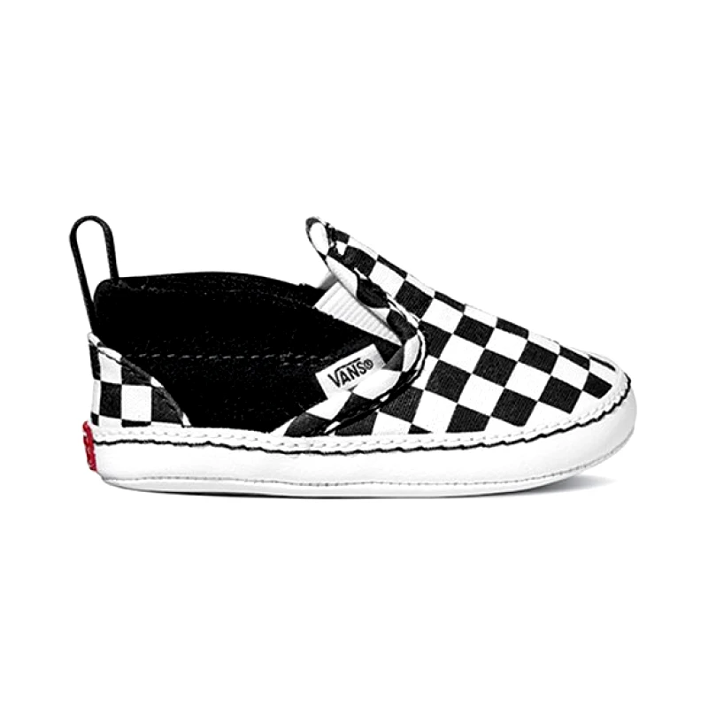 VANS Βρεφικά Παπούτσια VANS για Αγόρια Slip on Black - ΛΕΥΚΟ