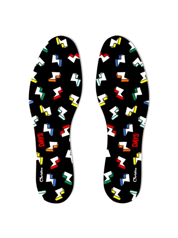 CHRISTOU1910 DAYS KIDS FRESH MINT & CITRUS THUNDERBOLTS BLACK – ΠΑΤΟΙ ΚΑΘΗΜΕΡΙΝΗΣ ΧΡΗΣΗΣ ΜΕ ΒΙΟΛΟΓΙΚΑ ΑΙΘΕΡΙΑ ΕΛΑΙΑ. - ΜΑΥΡΟ