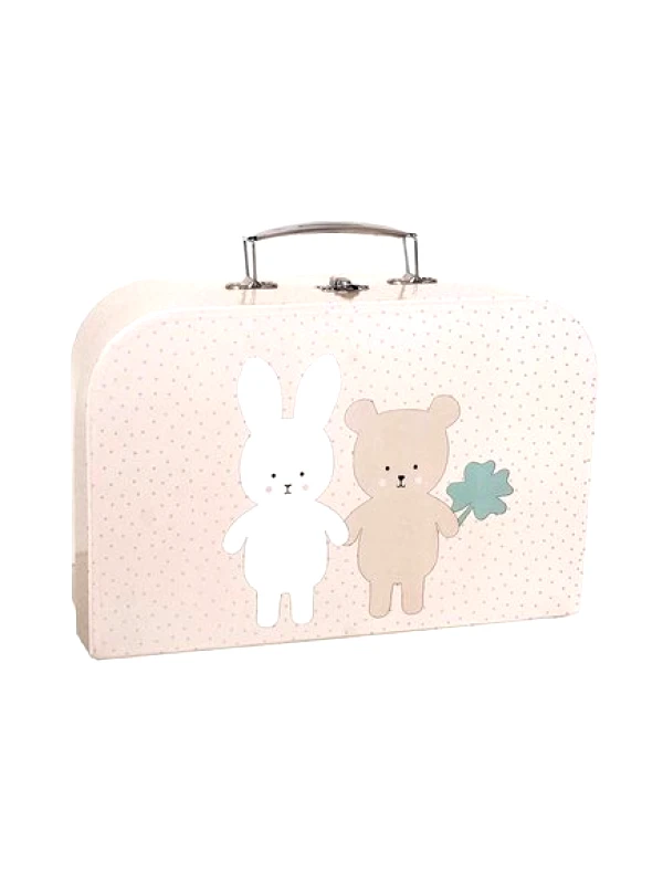 JABADABADO JABADABADO Βαλιτσάκι με Σετ Τσαγιού Teddy & Bunny - ΠΟΛΥΧΡΩΜΟ