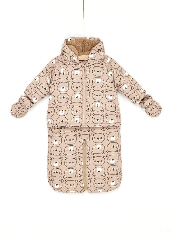 DPAM Βρεφικός Υπνόσακος Unisex Καφέ Teddy Bear ΚΑΦΕ