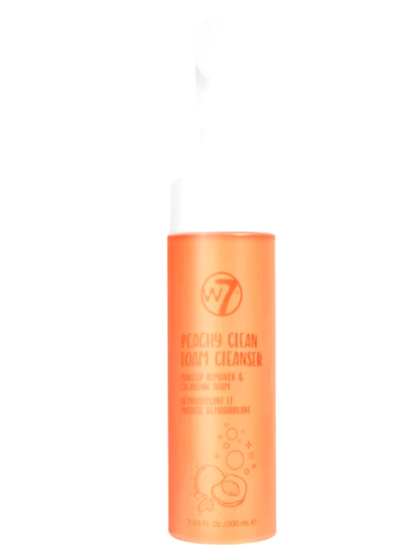 sense-shop W7 ΚΑΘΑΡΙΣΤΙΚΟ ΠΡΟΣΩΠΟΥ - PEACHY CLEAN FOAM
