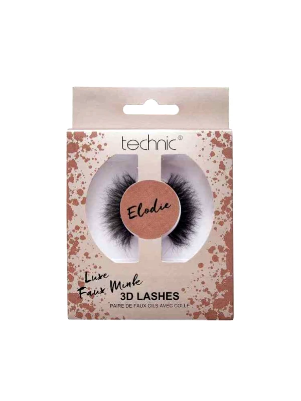 sense-shop TECHNIC LUXE FAUX MINK 3D LASHES ELODIE