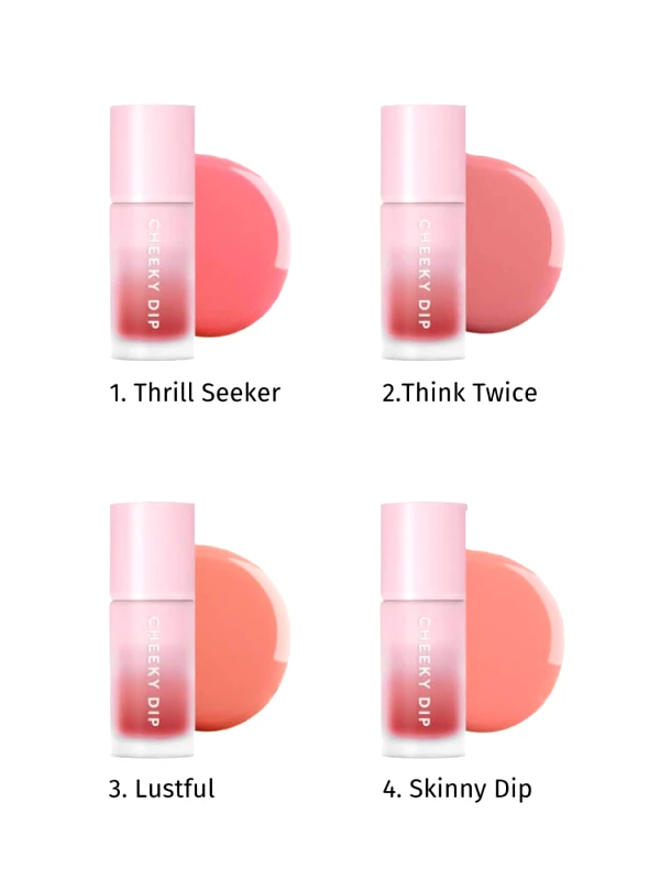 sense-shop W7 CHEEKY DIP ΥΓΡΟ ΡΟΥΖ