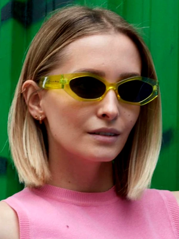 sense-shop ANNAKEY GLOOM LIME SUNGLASSES