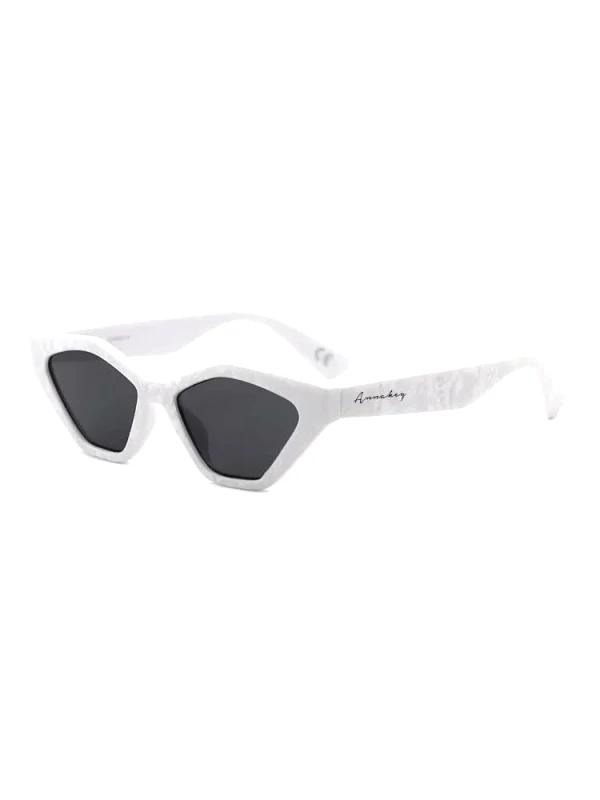 sense-shop ANNAKEY MARIBEL WHITE SUNGLASSES