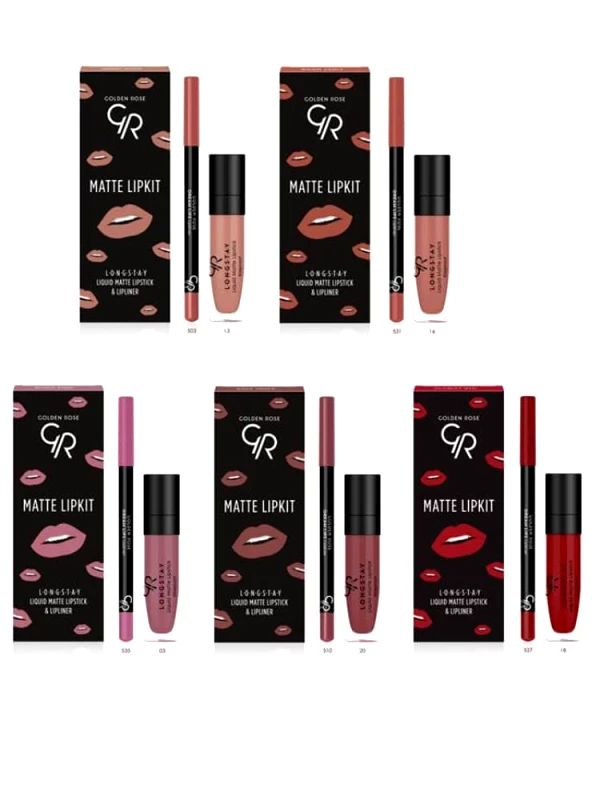 sense-shop MATTE LIP KIT GOLDEN ROSE