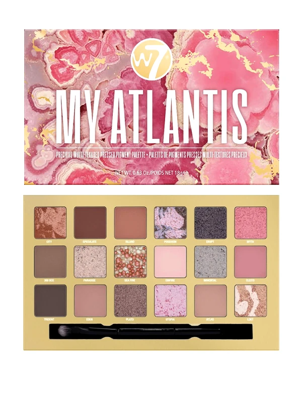 sense-shop W7 COSMETICS MY ATLANTIS ΠΑΛΕΤΑ ΣΚΙΩΝ