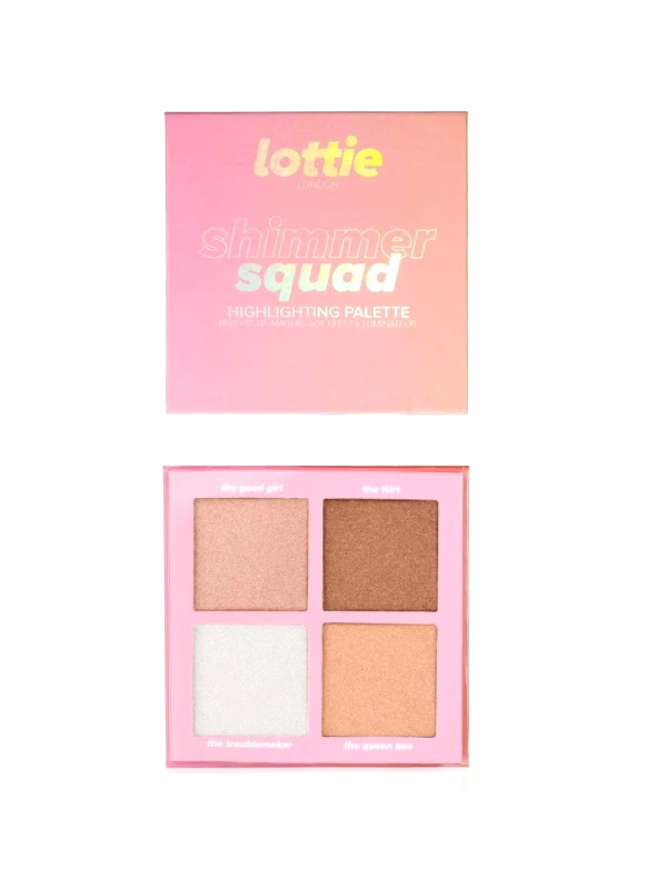 sense-shop ΠΑΛΕΤΑ HIGHLIGHTING LOTTIE LONDON - SHIMMER SQUAD