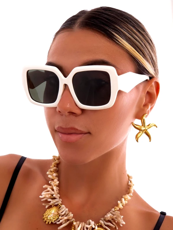 sense-shop ANNAKEY MARIUS CREAM SUNGLASSES