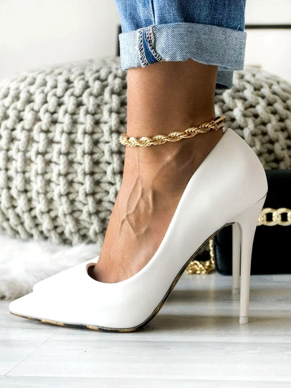 sense-shop CHUNKY CHAIN ANKLET