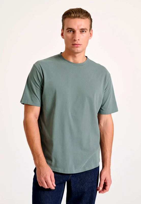 FUNKY BUDDHA Relaxed fit garment dyed t-shirt