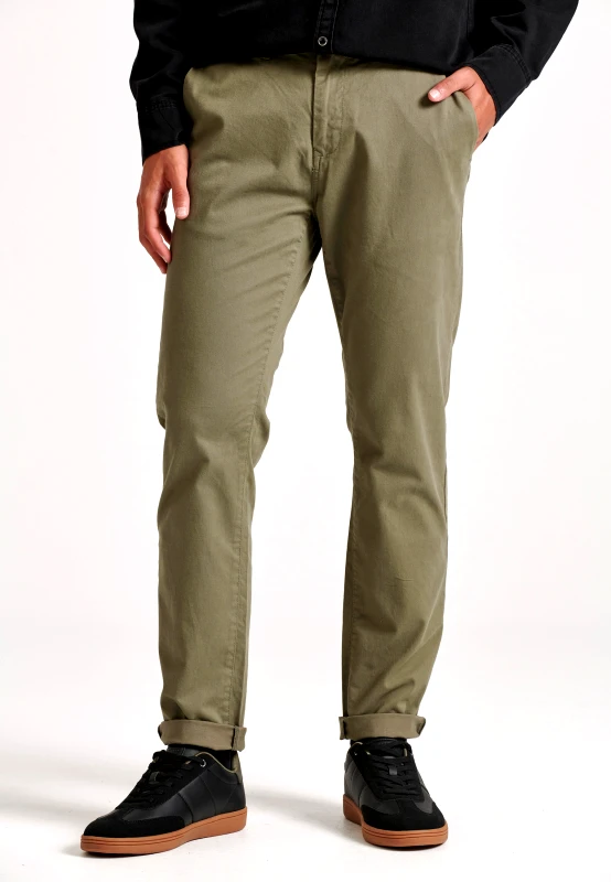 FUNKY BUDDHA Ανδρικό chino παντελόνι - The essentials