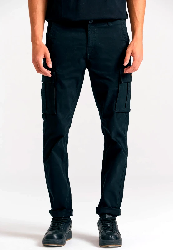 FUNKY BUDDHA Ανδρικό comfort cargo παντελόνι - The essentials