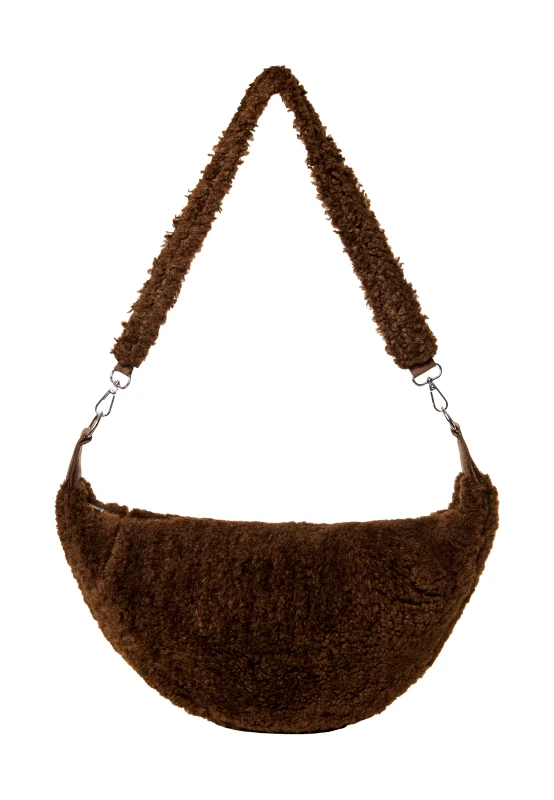 FUNKY BUDDHA Γυναικεία faux fur τσάντα