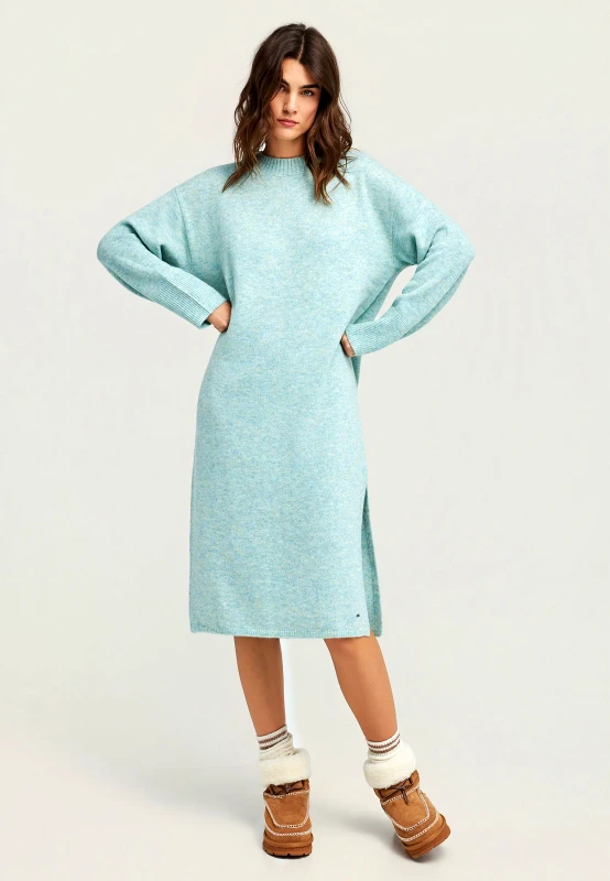 FUNKY BUDDHA Πλεκτό midi φόρεμα