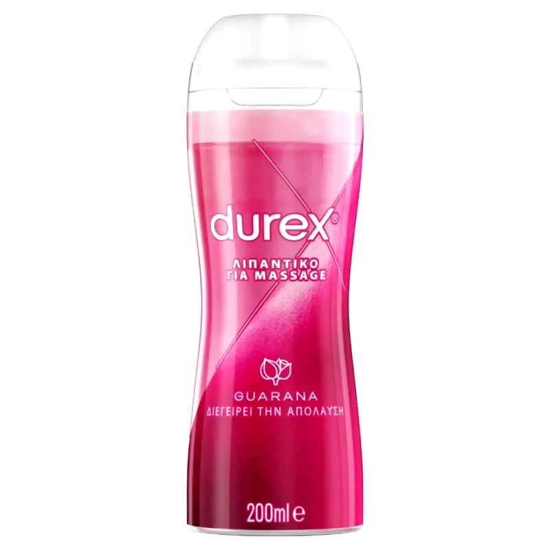 Durex Durex Gel για Μασάζ & Λιπαντικό με Guarana 200ml