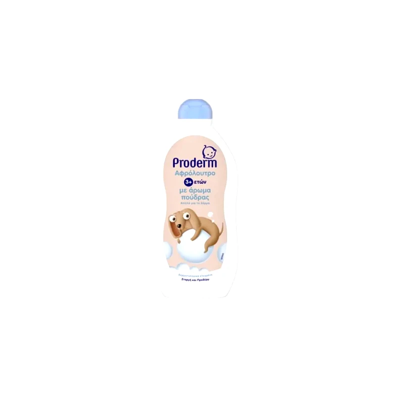 Proderm Proderm Kids Αφρόλουτρο Με Άρωμα Πούδρας 3+ Ετών 500ml