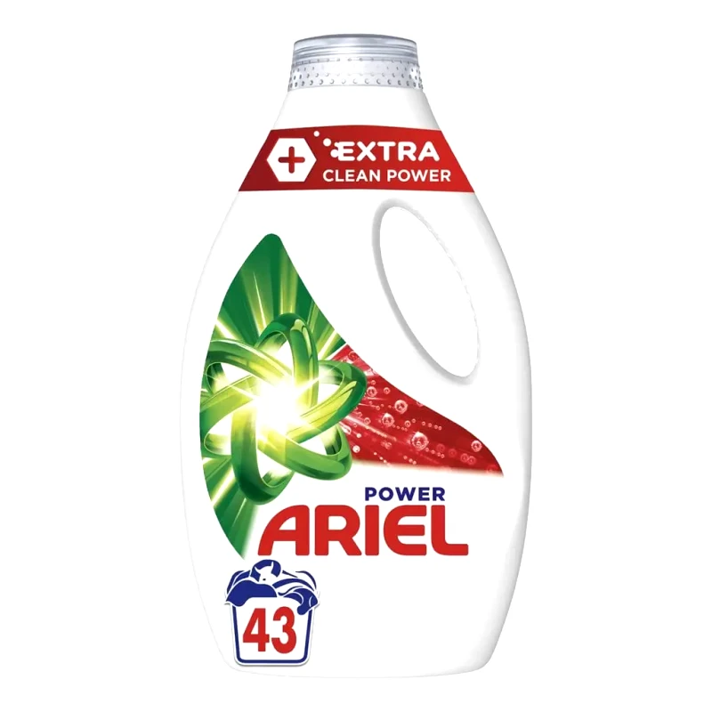 Ariel Ariel Υγρό Πλυντηρίου Ρούχων Extra Clean 43μεζ.