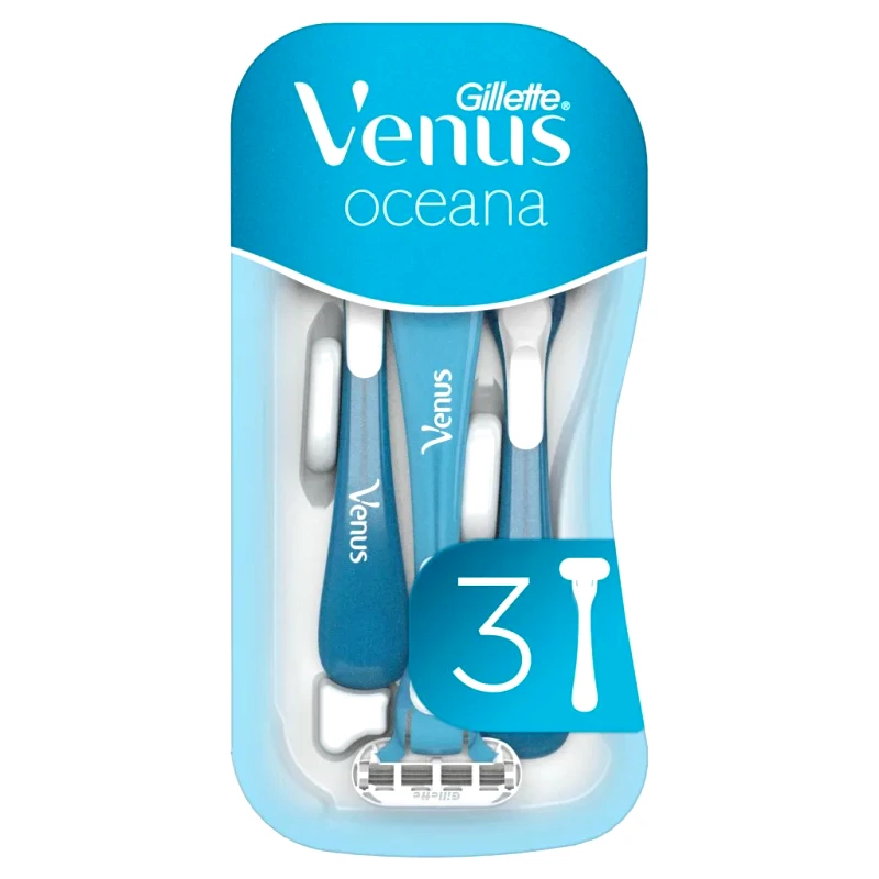 Gillette Venus Gillette Venus Oceana Ξυραφάκια μίας χρήσης, 3 Λεπίδων, 3 τμχ