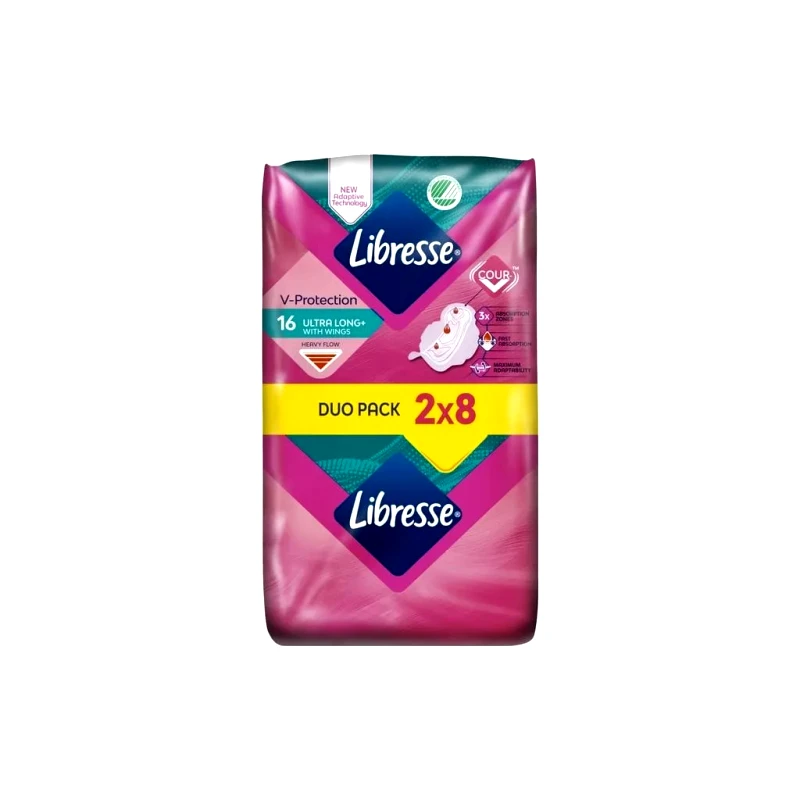 Libresse Libresse Ultra Thin Long Σερβιέτες 16τμχ