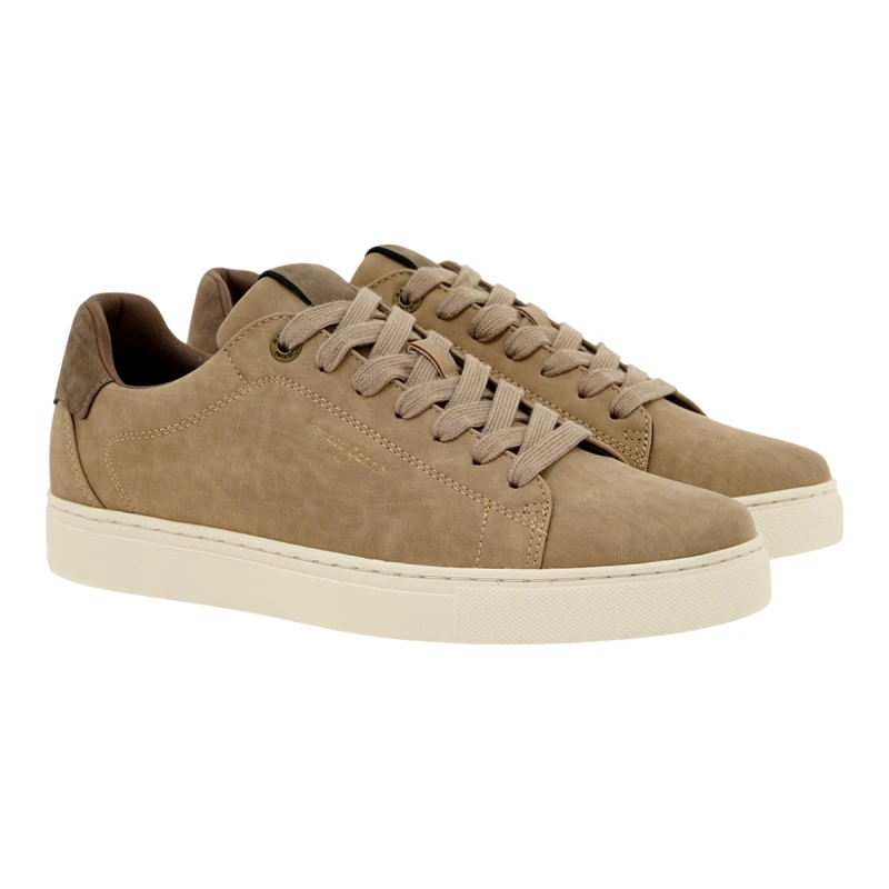Renato Garini Renato Garini Ανδρικά παπούτσια Sneakers 700-108 Μπέζ NUBUCK Πούρο W570010819V2
