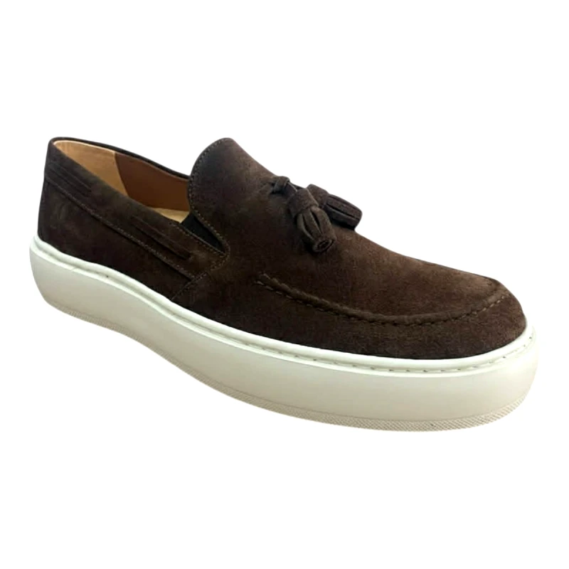 Commanchero Original Commanchero Ανδρικά Παπούτσια Μοκασίνια 72396-422 Καφέ Δέρμα