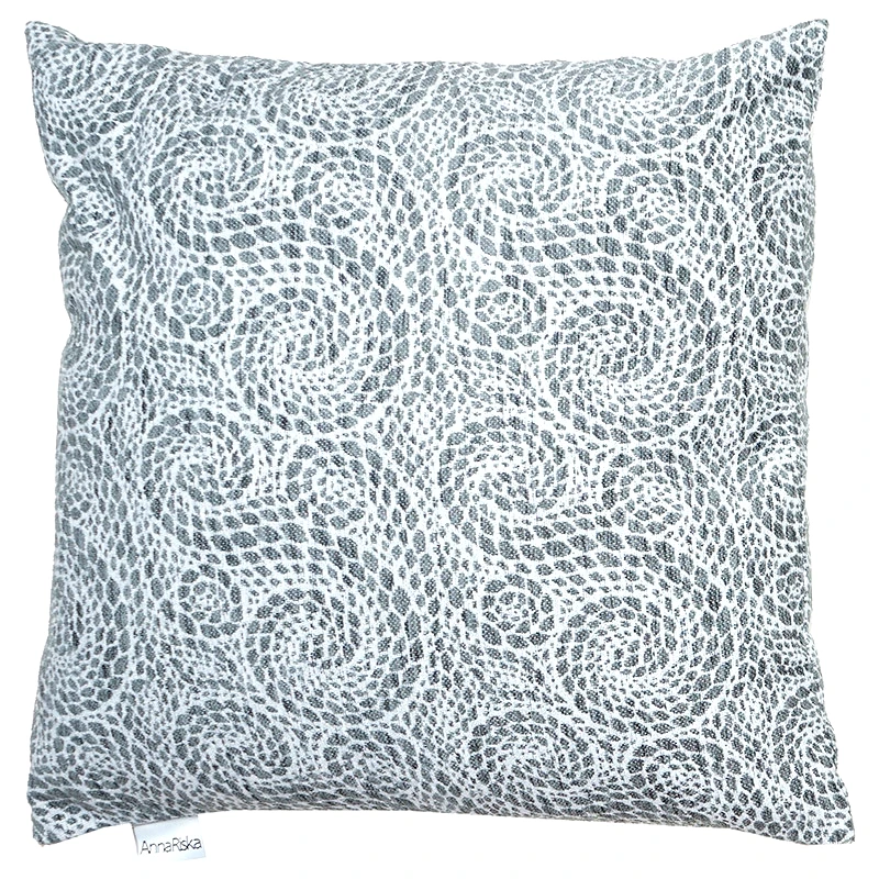 Anna Riska Διακοσμητικές Μαξιλαροθήκες Ζεύγος 42X42 Anna Riska 1443 Γκρι (42x42)