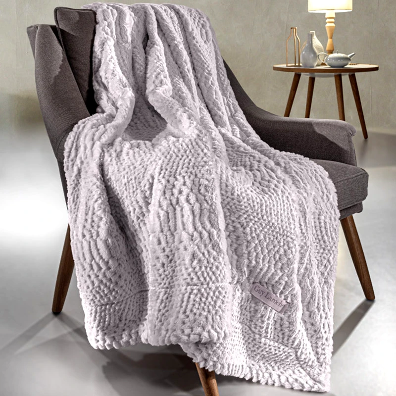 Guy Laroche Ριχτάρι Πολυθρόνας 130X170 +Μαξ/Θήκη Guy Laroche Crusty Melanze (130x170)