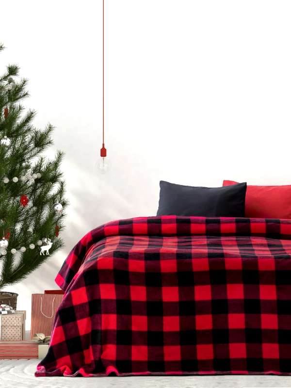 Kocoon Κουβέρτα Fleece Υπέρδιπλη 220X240 Kocoon Jolly (220x240)
