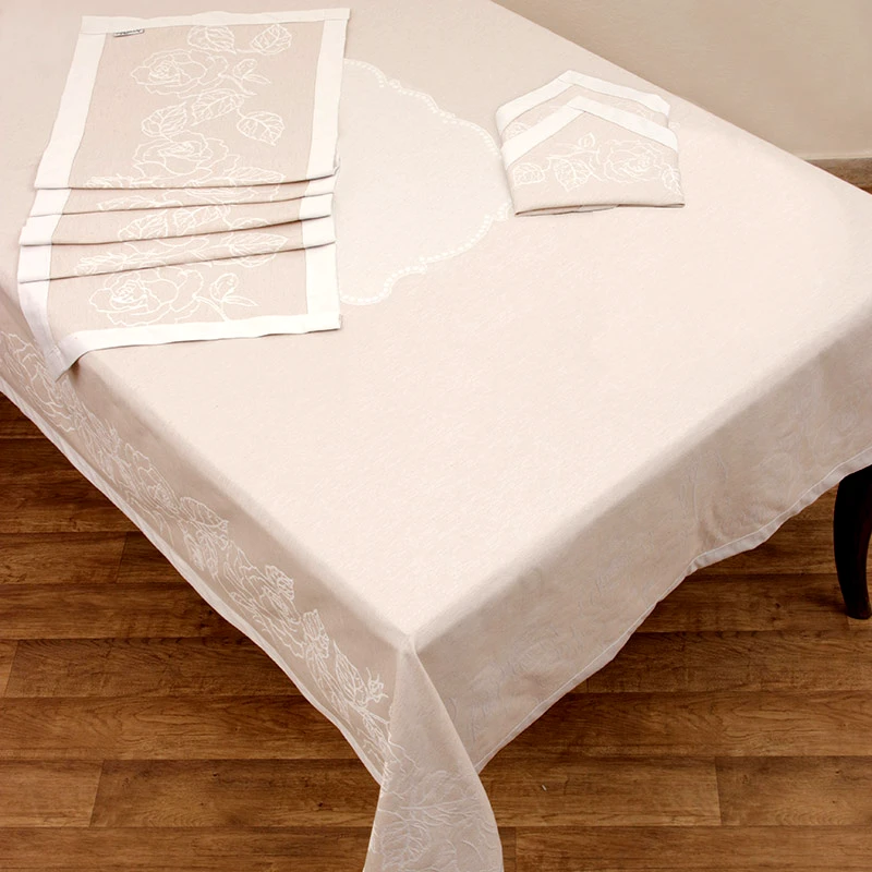Anna Riska Τραπεζομάντηλο 165X320 Anna Riska 2410 Λινό (165x320)