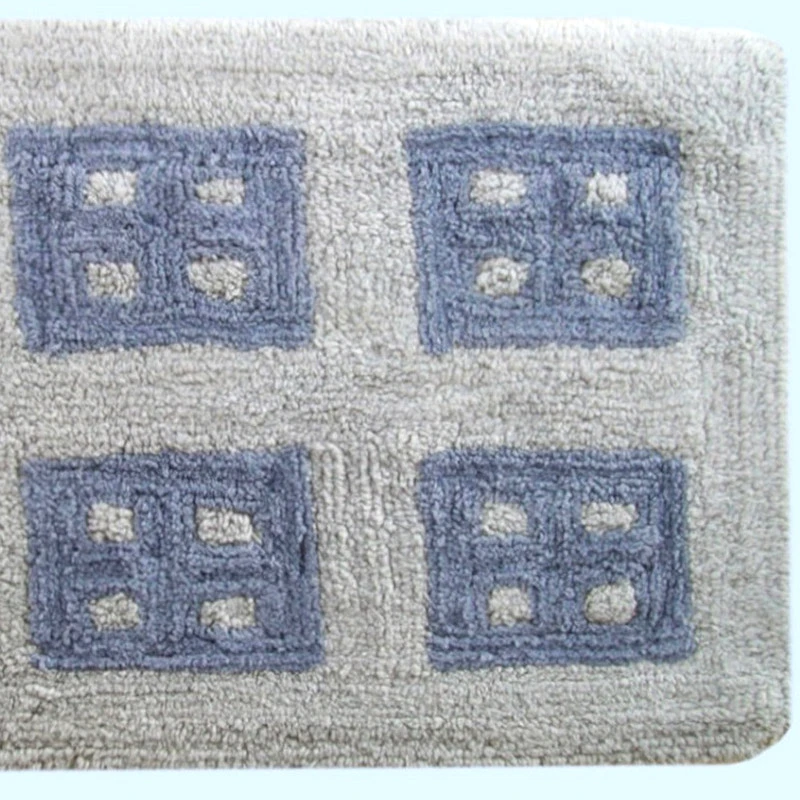 Dimcol Πατάκι Μπάνιου 50X85 Dimcol Παράθυρο Grey (50x85)