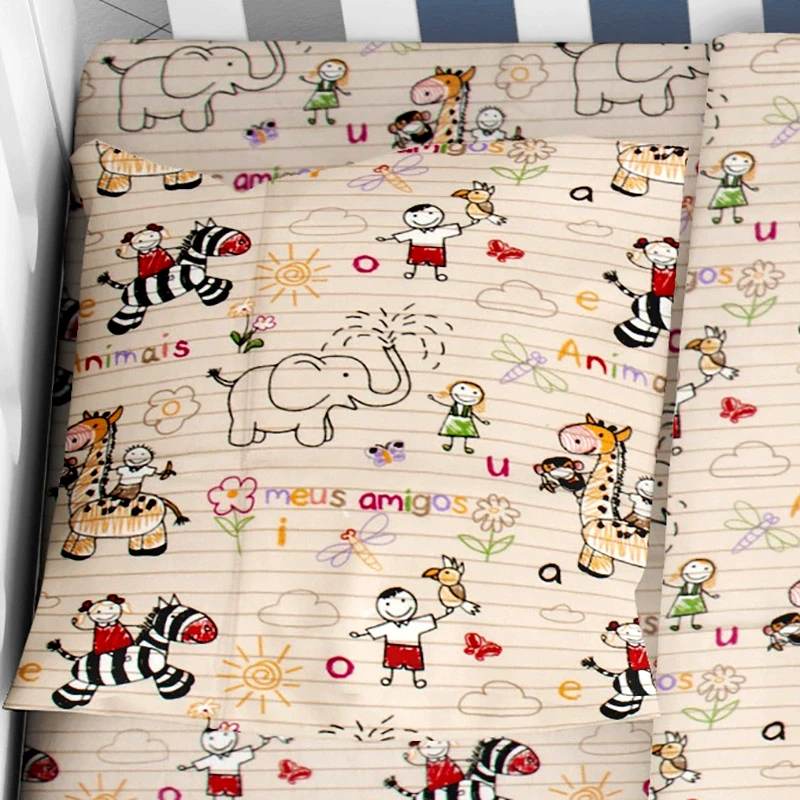 Dimcol Μαξιλαροθήκη Τεμάχιο 35X45 Dimcol Africa 145 (35x45)