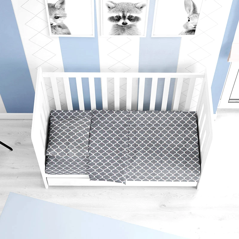 Dimcol Παπλωματοθήκη Μεμονωμένη Κούνιας 120X160 Dimcol Windows 135 (120x160)