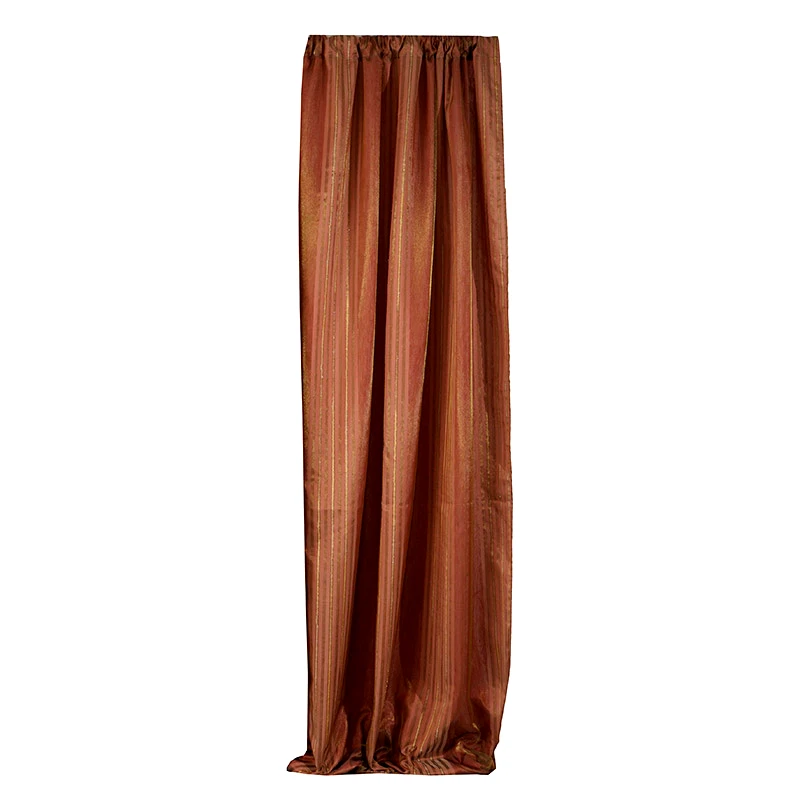 Viopros Κουρτίνα Με Τρέσα 140X270 Viopros 12540 Καφέ (140x270)