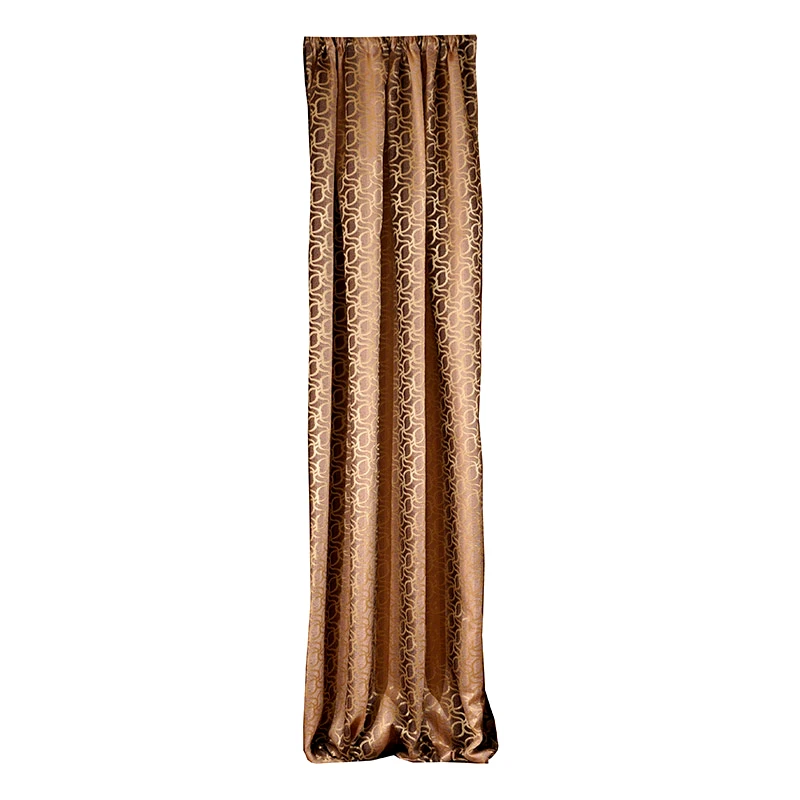 Viopros Κουρτίνα Με Τρέσα 140X270 Viopros Ρεβεκα Καφέ (140x270)