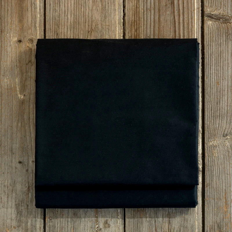 Nima Σεντόνι Μεμονωμένο King Size 270X280 Nima Superior Satin Black Χωρίς Λάστιχο (270x280)