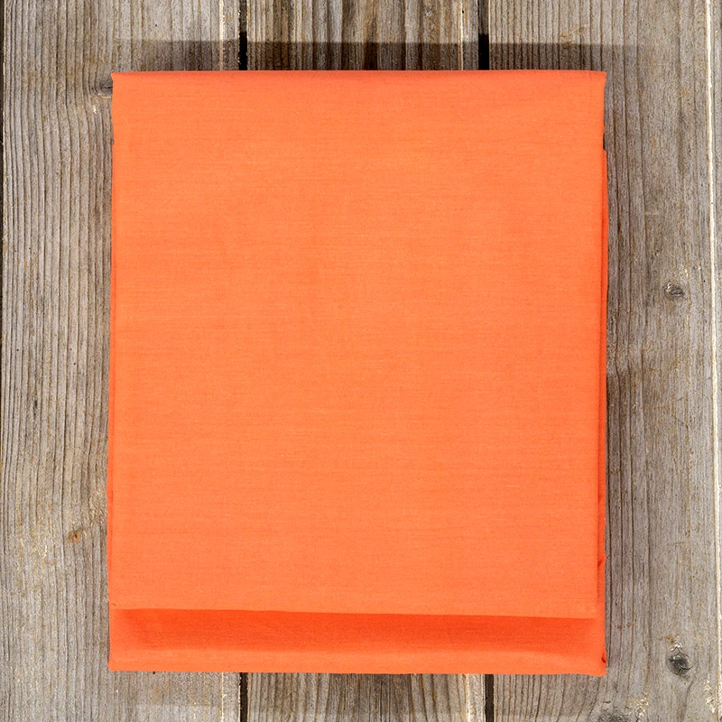 Nima Σεντόνι Μεμονωμένο King Size 270X280 Nima Unicolors Vivid Coral Χωρίς Λάστιχο (270x280)