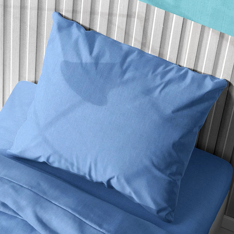 Dimcol Μαξιλαροθήκη Τεμάχιο 50X70 Dimcol Solid Sky Blue (50x70)