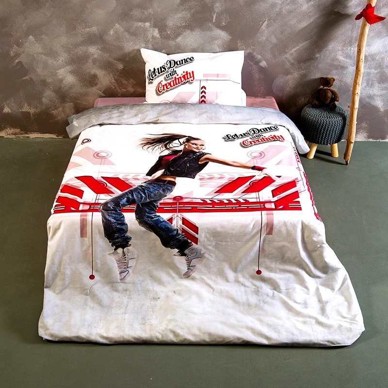 Sb Home Παπλωματοθήκη Μονή (Σετ) 160X240 Sb Home Hip Hop (160x240)