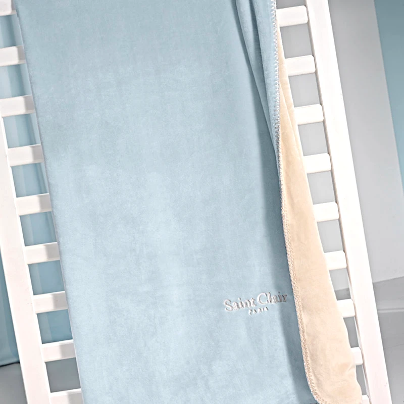 Saint Clair Κουβέρτα Fleece Μονή 160X220 Saint Clair Tresor Sky (160x220)