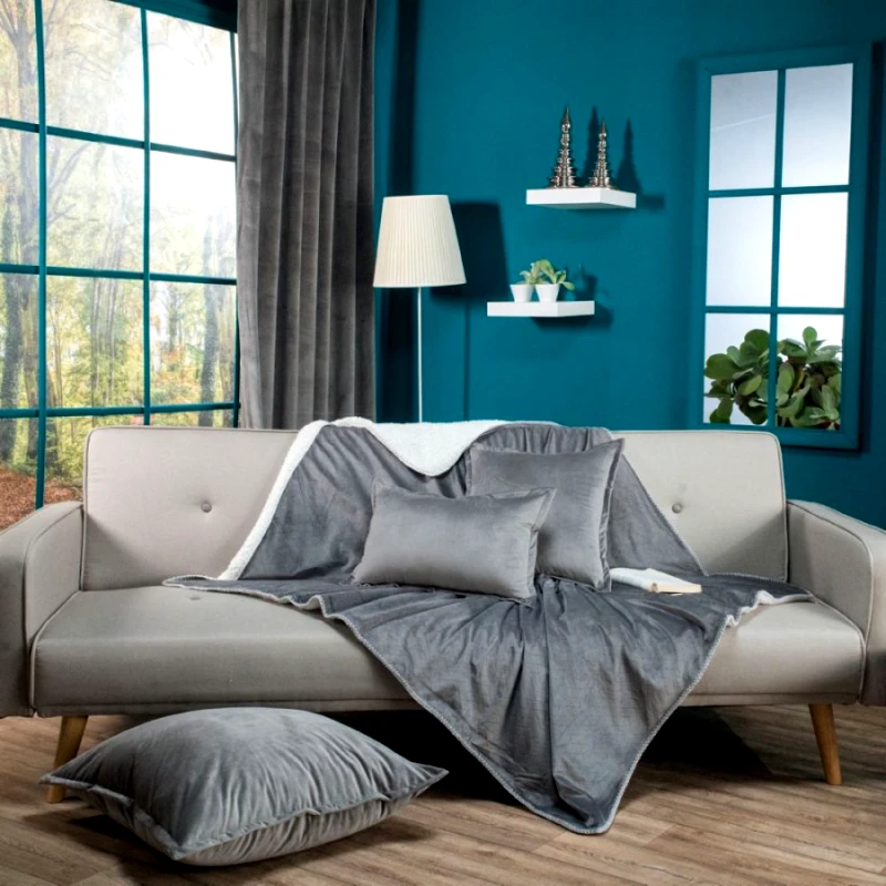 Teoran Κουβέρτα Καναπέ 130X160 Teoran Velvet 11 (130x160)