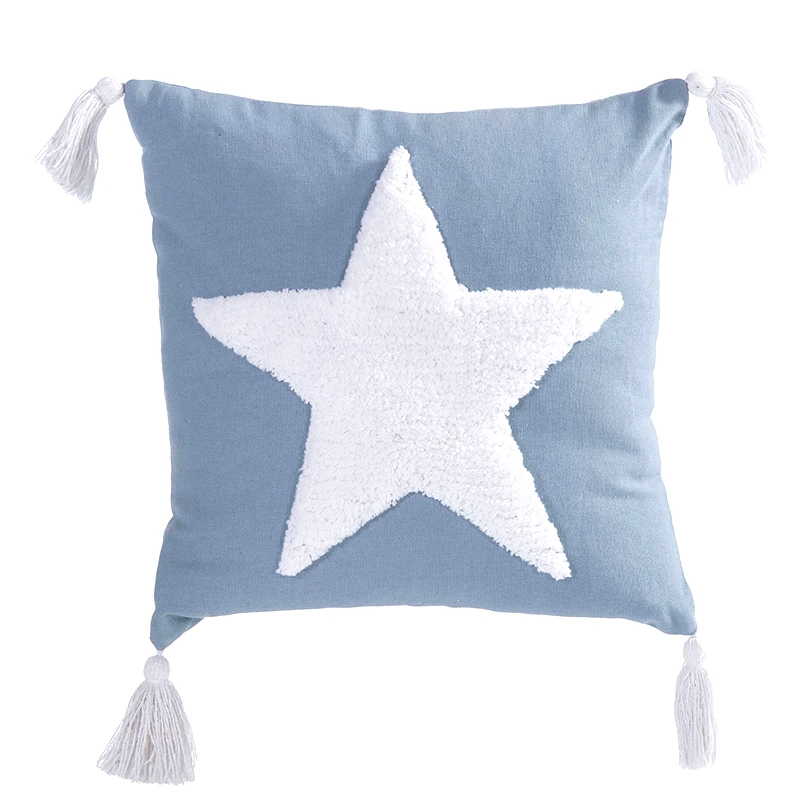 Nef Nef Διακοσμητικό Μαξιλάρι 35X35 Nef Nef Hugging Star Blue (35x35)