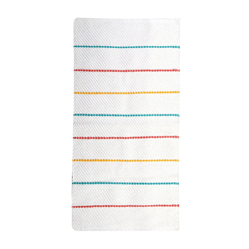 Nef Nef Παιδικό Χαλί 70X140 Nef Nef All Season Life Line Coral/Yellow (70x140)