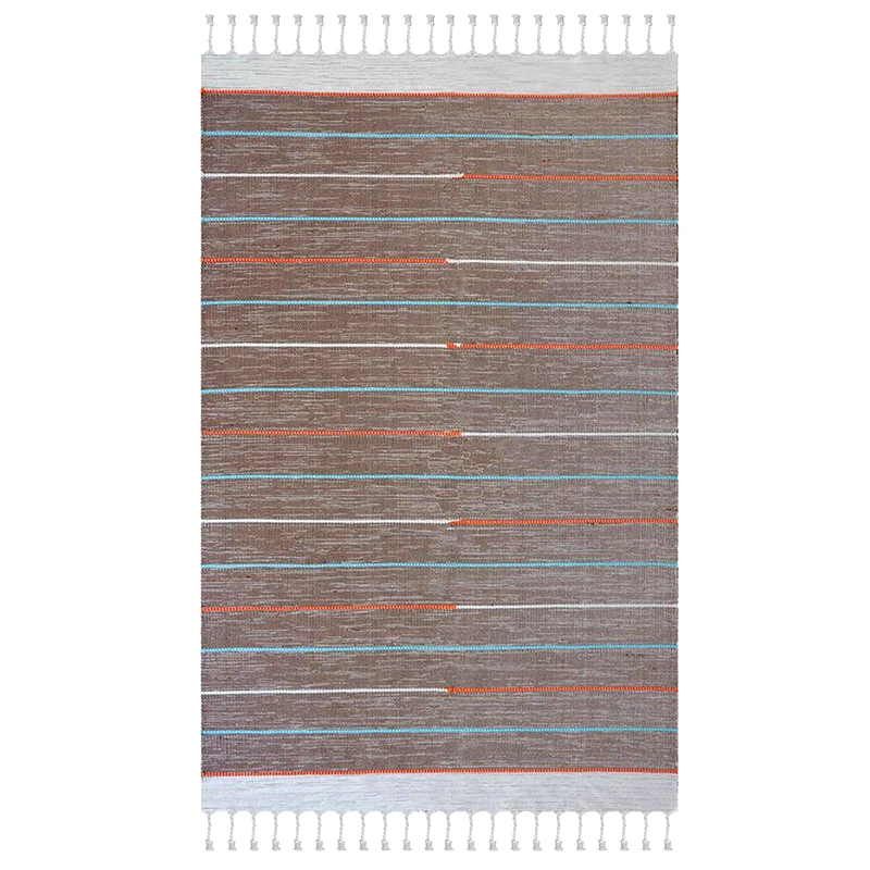 New Plan Χαλί Σαλονιού 160X230 New Plan Ribella Χειροποιητο 600 Brown (160x230)