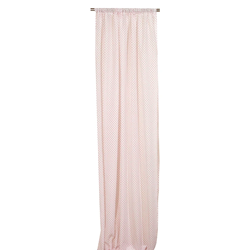 Viopros Κουρτίνα Με Τρέσα 140X270 Viopros Κονφετι Κόκκινο (140x270)
